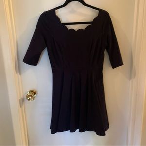 Lulus Scalloped Dress